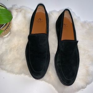 Black Suede Loafers | Aquatalia